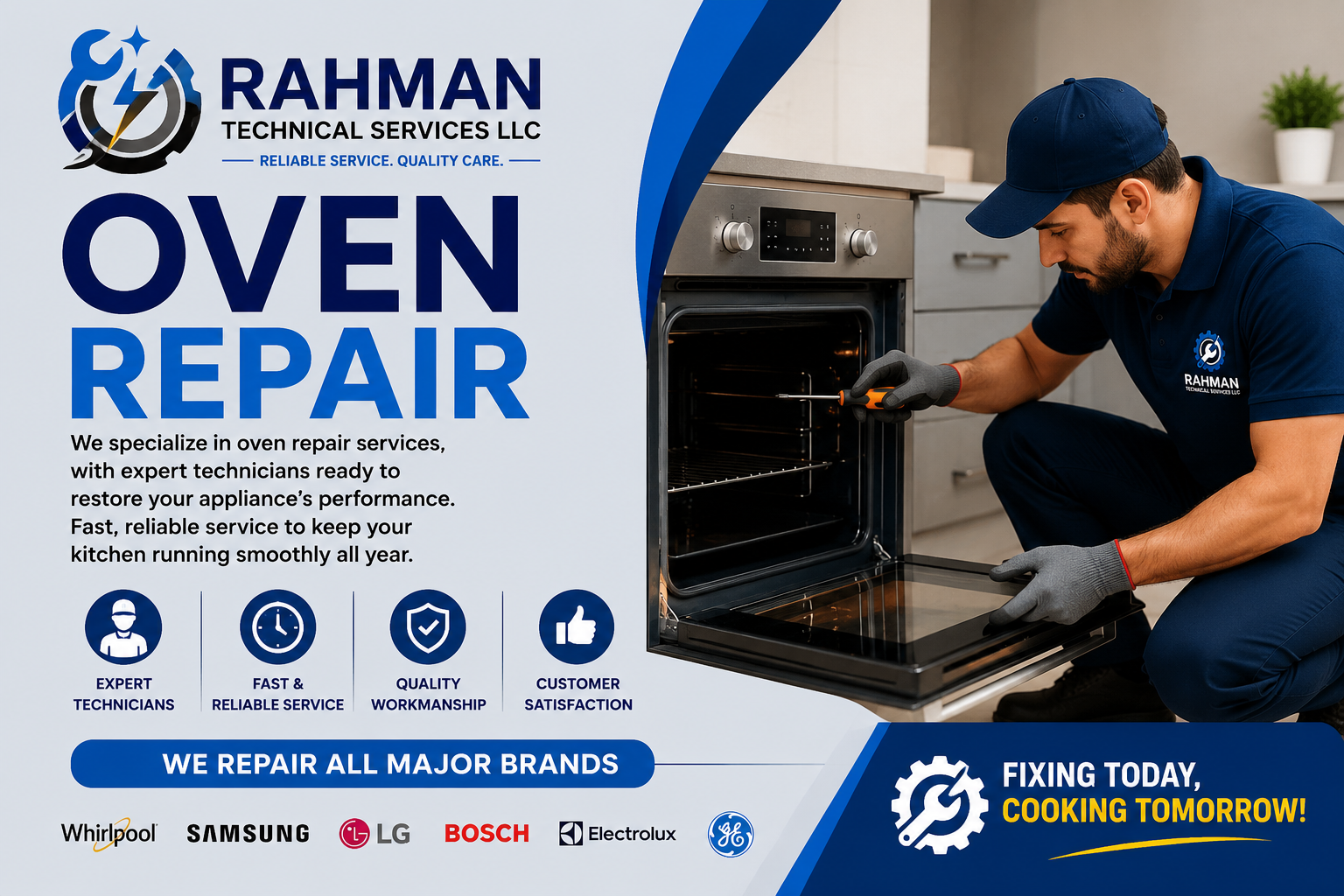 Washing machine and dryer repair